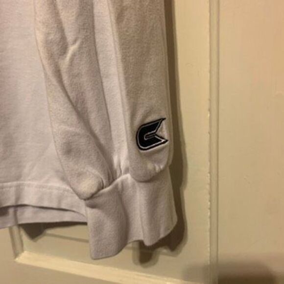 Penn State Size Large White Long Sleeved Mock Neck Shirt - Picture 3 of 5